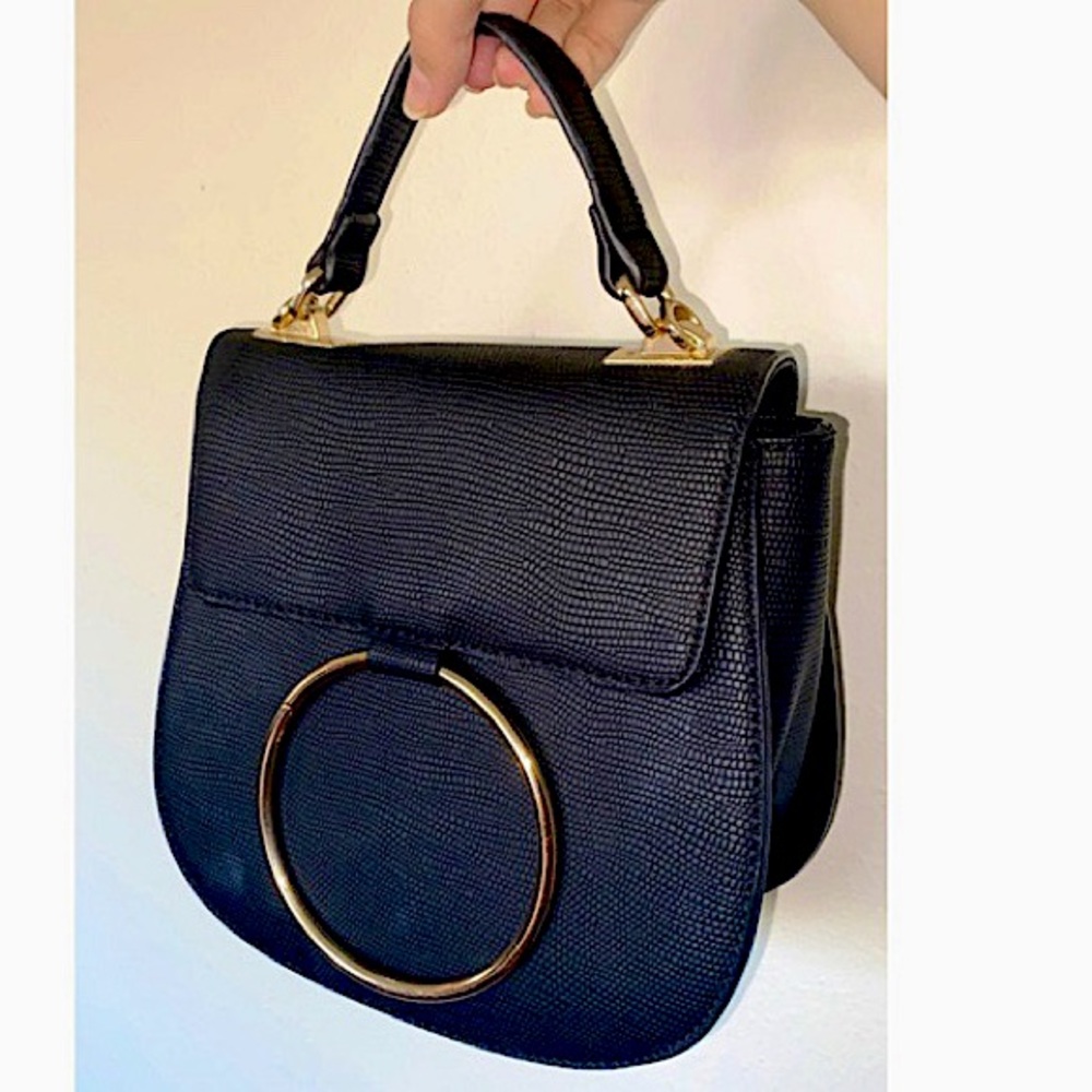 Faux Leather Handbag